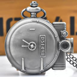 Vintage Bronze Steampunk Steam Train Carved Quartz Pocket Watch Necklace Pendant Clock Chain Men Women Chain Gift