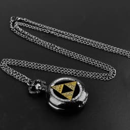 Famous Game Vintage Glass Dome Quartz Pocket Watches with Chain Men Women's Necklace Timing Pendant Clock Children's Gifts