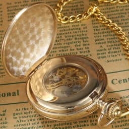 Luxury Gold Steampunk Pocket FOB Watches Chain engraving 2 Sides Open Case Hand Wind Mechanical Pocket Watches Relogio De Bolso
