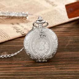 Vintage classic quartz pocket watch exquisite carved flip chain pendant men women pocket watches reloj
