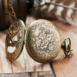 12 Creative Personality Necklace Constellations Pocket Watches Retro Pocket Watches Cheap Holiday Gifts