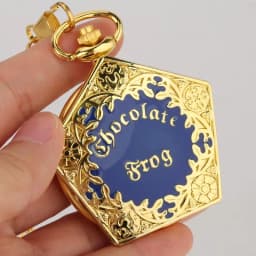 Top Luxury Gold Anything from Trolleys Wizard Magic World Quartz Pocket Watch Cosplay Necklace Pendant Chain Jewelry Male Clock