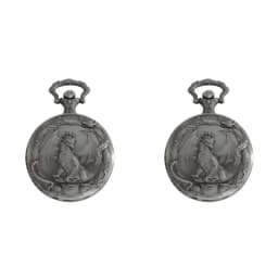 Vintage Steampunk Handsome Dragon Carved Quartz Pocket Watch Necklace Pendant Clock Chain Men's and Women's Gifts