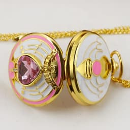 Pink Cute Cherry Blossom Diamond Inlaid Quartz Pocket Watch Pendant Clock Chain Exquisite Charm Gifts Ideal for Men Women Kids