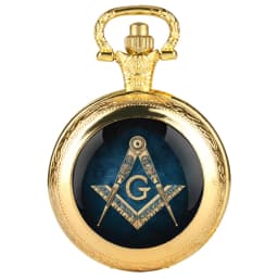 Mysterious Freemasonry Glass Dome Chain Pocket Watch Vintage Women Necklace Pendant Clock Men Children Gifts Relojes De Bolsillo