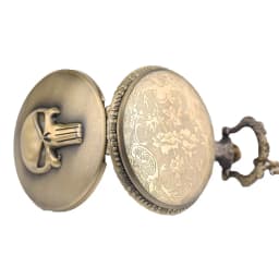 Retro Bronze 3d Skull Quartz Pocket Watch Children Kids Men Fob Watches Antique Modern Clock Antique Pendant Chain Necklace Gift
