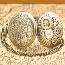 Vintage Bronze Steampunk Copper Cutout Gear Quartz Pocket Watch Necklace Pendant Clock Chain Men Women Chain Gift