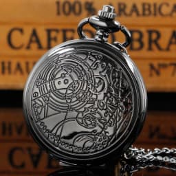 reloj de bolsillo Hollow Quartz Pocket Watch Vintage Pendant Blue White Wing Design Pocket Watches with Chain for Man Women