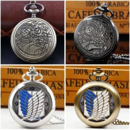 reloj de bolsillo Hollow Quartz Pocket Watch Vintage Pendant Blue White Wing Design Pocket Watches with Chain for Man Women