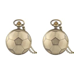 Blue Ball Series Pocket Watch Basketball Shape Wall Clock Fashion Gift Athletes