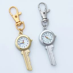 chaoyada Brand New Fashion Crystal KEY Style Pocket Pendant Key Ring Chain Quartz Dress Watch with Gift Bag GL59K Children Watch