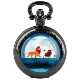 Famous Film Cartoon Theme Design Pendant Quartz Pocket Watch Souvenir Chain Pocket Watch Arabic Numerals with Personality Gifts