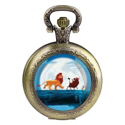 Famous Film Cartoon Theme Design Pendant Quartz Pocket Watch Souvenir Chain Pocket Watch Arabic Numerals with Personality Gifts