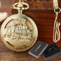 Mechanical Pocket Watch Luxury Antique Skeleton Men Steampunk Mechanical Fob Watches Clock Pendant Hand-winding Relogio De Bolso
