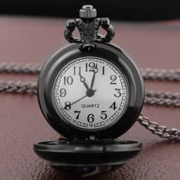Majestic Dragon and Mystical Landscape Pocket Watch Vintage Women Necklace Pendant Clock Men Watch Gift Relojes De Bolsillo