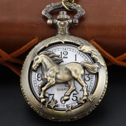 Antique Jurassic Tyrannosaurus Rex Exquisite Relief Quartz Pocket Watch with Dinosaur Theme Best Peripheral Gift Men's Clock