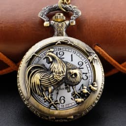 Antique Jurassic Tyrannosaurus Rex Exquisite Relief Quartz Pocket Watch with Dinosaur Theme Best Peripheral Gift Men's Clock