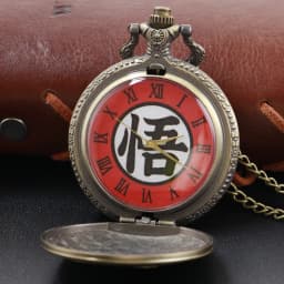 Bronze Classic Wukong Monkey Character Men's and Women's Quartz Pocket Watch Vintage Necklace Pendant Best Festival Gift