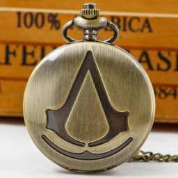 Exquisite Carved Quartz Pocket Watch Necklace Pendant Gifts For Women Man with Fob Chain