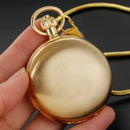 Gold Copper Steam Manual Mechanical Men's Pocket Watch Gift Antique Steampunk Fpb Chain Pendant Timepiece