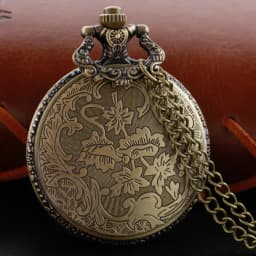Rider Skull Quartz Pocket Watch Steampunk Necklace Clock Metal Stainless Steel Watch Pendant with Short Chain Gift Cf1223