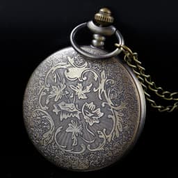 New Digital Gear Hollow Quartz Pocket Watch Best Holiday Gift High Quality Men's Necklace Pendant Women's Jewelry Gift