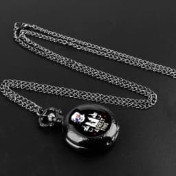Creative Figure Victory Pendant Quartz Pocket Watch Souvenir Vintage Necklace Clock Personalized Gifts for Women Men Fan Relógio