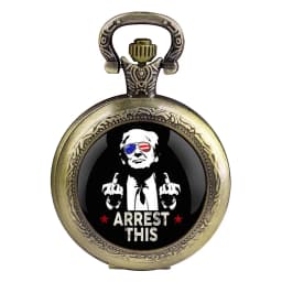 Creative Figure Victory Pendant Quartz Pocket Watch Souvenir Vintage Necklace Clock Personalized Gifts for Women Men Fan Relógio