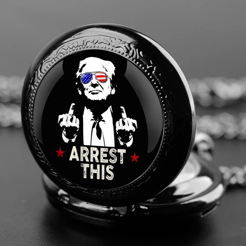 Creative Figure Victory Pendant Quartz Pocket Watch Souvenir Vintage Necklace Clock Personalized Gifts for Women Men Fan Relógio