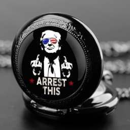 Creative Figure Victory Pendant Quartz Pocket Watch Souvenir Vintage Necklace Clock Personalized Gifts for Women Men Fan Relógio