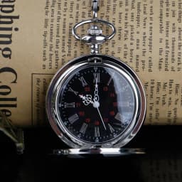 Fashion Design Fob Chain Smooth steel Quartz Pocket Watch Vintage Roman Nmber Dial Pendant Fob Watch Gifts Clock Relogio DeBolso