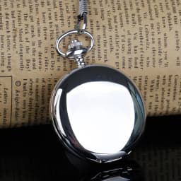 Fashion Design Fob Chain Smooth steel Quartz Pocket Watch Vintage Roman Nmber Dial Pendant Fob Watch Gifts Clock Relogio DeBolso