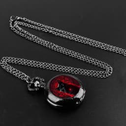Black Cat Gazing Quartz Pocket Watch Woman Fashion Watch Necklace with Chain Man Watches Souvenir Gifts for Cat Lovers Children