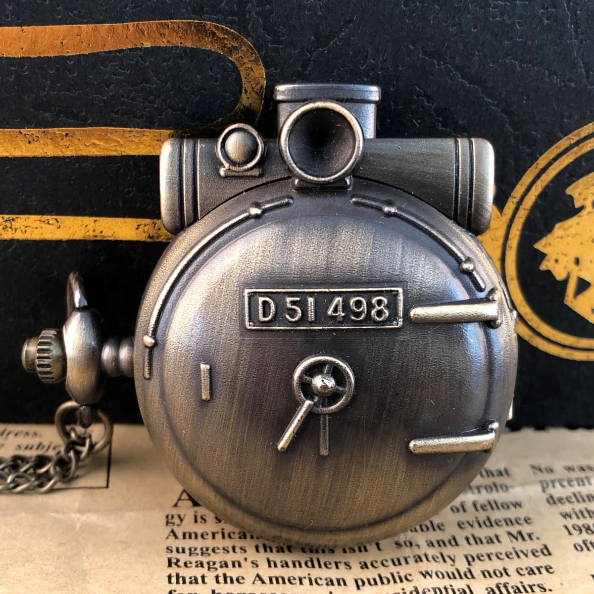 Vintage Steampunk Pocket Fob Watch Men's Unisex Military Quartz Pocket Watches Necklace With Chain Gifts reloj hombre