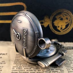 Vintage Steampunk Pocket Fob Watch Men's Unisex Military Quartz Pocket Watches Necklace With Chain Gifts reloj hombre