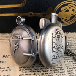 Vintage Steampunk Pocket Fob Watch Men's Unisex Military Quartz Pocket Watches Necklace With Chain Gifts reloj hombre