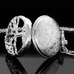 Hollow Tree of Life Design Pocket Watch Roman Numerals Quartz Pocket Watches with Chain Necklace for Men Women