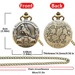 Steampunk Vintage Bronze Classical Knight Quartz Pocket Watch Necklace Pendant Clock Chain Men Women Chain Gift