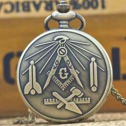 Vintage Charm Neutral Fashion Tool Carving Quartz Steampunk Pocket Watch Men's and Women's Necklace Pendant Gift
