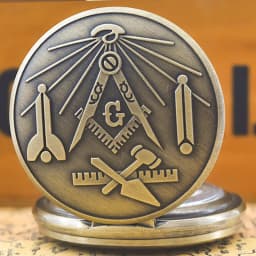 Vintage Charm Neutral Fashion Tool Carving Quartz Steampunk Pocket Watch Men's and Women's Necklace Pendant Gift
