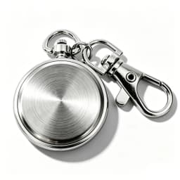 Retro Charm Neutral Fashion Roman Digital Quartz Steampunk Pocket Watch Men's and Women's Keychain Gift