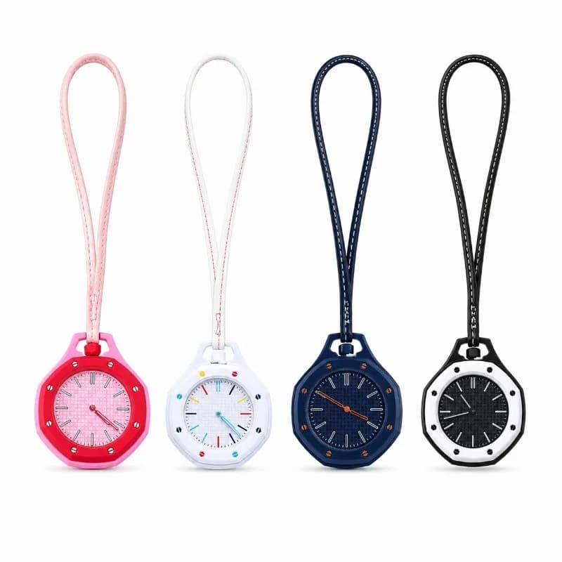 New Hot Pocket Watch Fashion Octagonal Neck Pendant Watch Multi Color Quartz Wristwatch Leather Lanyard Casual Style Gift