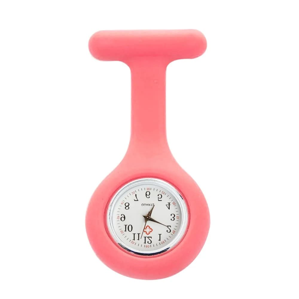 Mini Cute Solid Pocket Watches Silicone Nurse Watch Brooch Tunic Fob Watch Doctor Medical Working Watches Clock