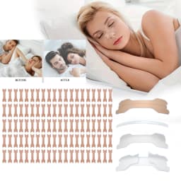 Anti Snoring Strips & Breathing Nasal Strips Easier Breath Stop Snoring Nose Patch Good Sleeping Patch Sleep Aid Device Health C