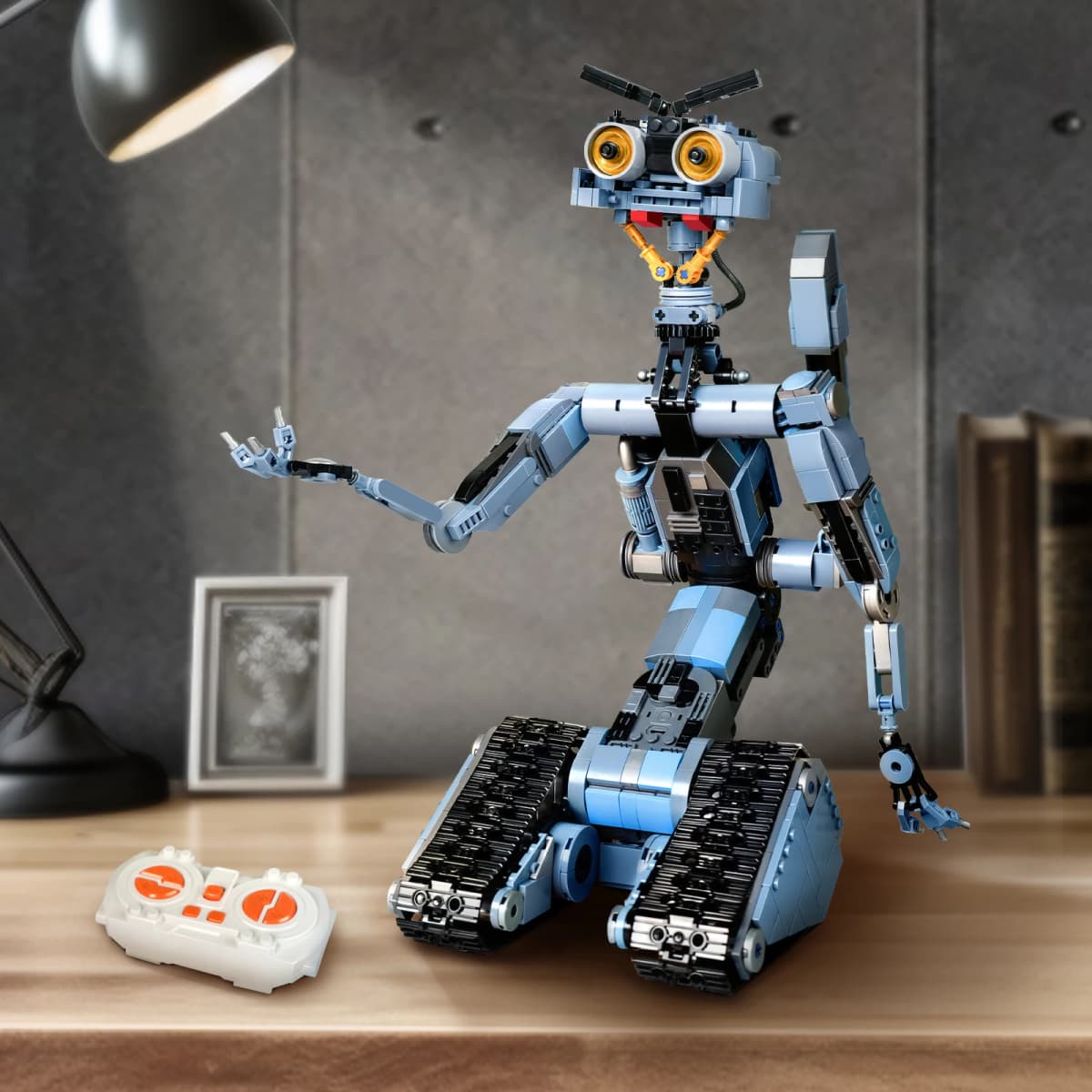 MOC 2026 New Mecha Johnnyed 5 Robot Building Blocks Set Military With Motor For Shorted-Circuit Idea Brick Children Birthday Toy