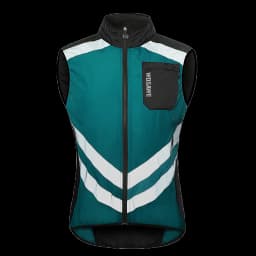 WOSAWE Men’s Cycling Windbreaker Jacket Waterproof Windproof Reflective Bike Coat Lightweight Outdoor Sports Apparel Portable