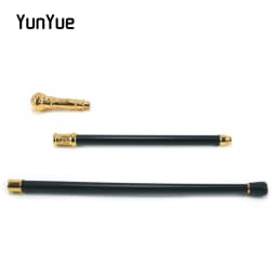 Elegant Golden Round Handle Fashion Walking Stick Cosplay Gentlemen Vintage Handmade Walking Cane Lady Detachable Walking Canes