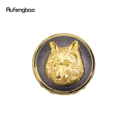 Gold Luxury Wolf Head Totem Relief Walking Stick with Hidden Sword Self Defense Fashion Cane Sword Cosplay Crosier Stick 93cm