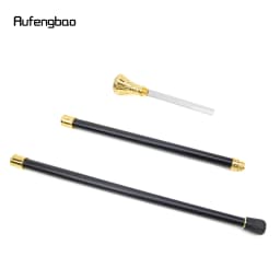 Gold Luxury Wolf Head Totem Relief Walking Stick with Hidden Sword Self Defense Fashion Cane Sword Cosplay Crosier Stick 93cm