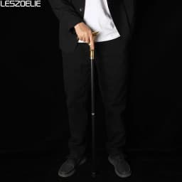 Gold & Black Eagle-Head Men's Luxury Walking Stick Women Fashion Elegant Decorative Canes Vintage Party Accessory for Gentlemen